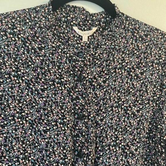 NWT Esqualo Labyrinth floral print dress sz 6 - Picture 7 of 9